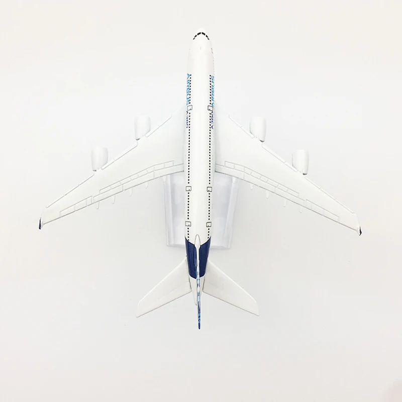 free shipping A380 prototype aeroplane model Airbus A380 airplane 16CM Metal alloy diecast 1:400 airplane model toy for children