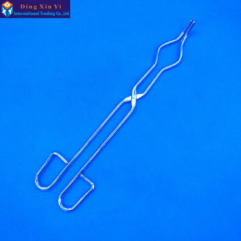 35CM Crucible tongs chromium plating process The laboratory with the crucible tongs