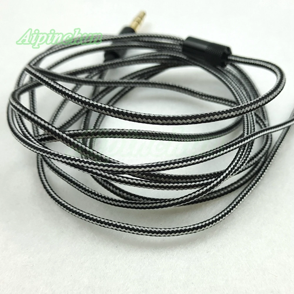 Aipinchun 3.5mm 3-Pole Jack DIY Earphone Cable Headphone Repair Replacement Wire Cord A35