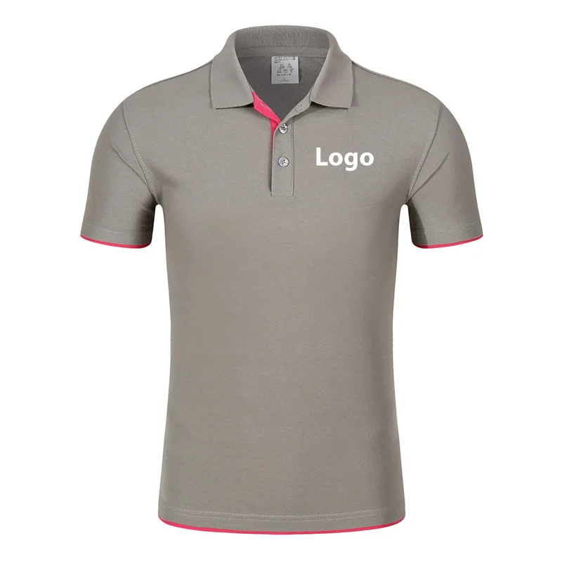 Custom Polo Shirt Customized Printing Design Photo Logo Customized Uniform  For Company Team Unisex Short Sleeve Cotton Polos image 4