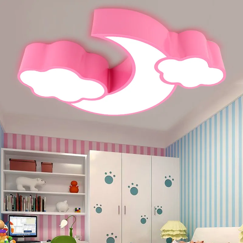 Children cloud led ceiling lamp color creative boy girl bedroom personality kindergarten Cartoon playground hanging lamp ZA81049