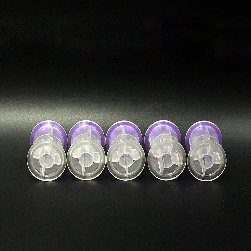 Royal Sissi 20pcs/set empty fly tying bobbin spools high polymer material standard size thread spool fly tying tools accessories
