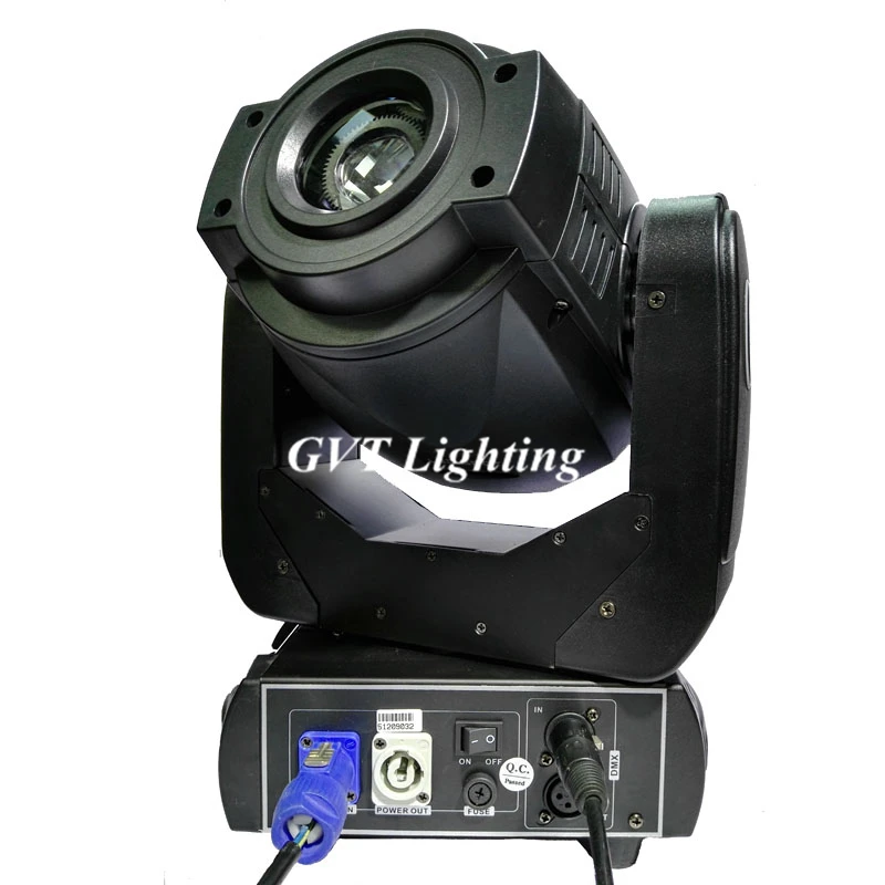 DMX512 Moving Head Light 90 Вт LED RGBW Gobo Moving Head Spot Light Красочный эффект гобо с 3-лицевой призмой DJ Party Stage Lighting