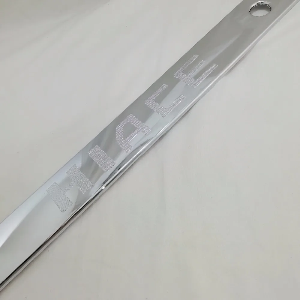 Trunk Lid Cover Car Rear Trunk Lid Cover Trim Rear Door Trim Fit For Hiace 2008 2012 2014 Abs Chrome 1pce Per Set