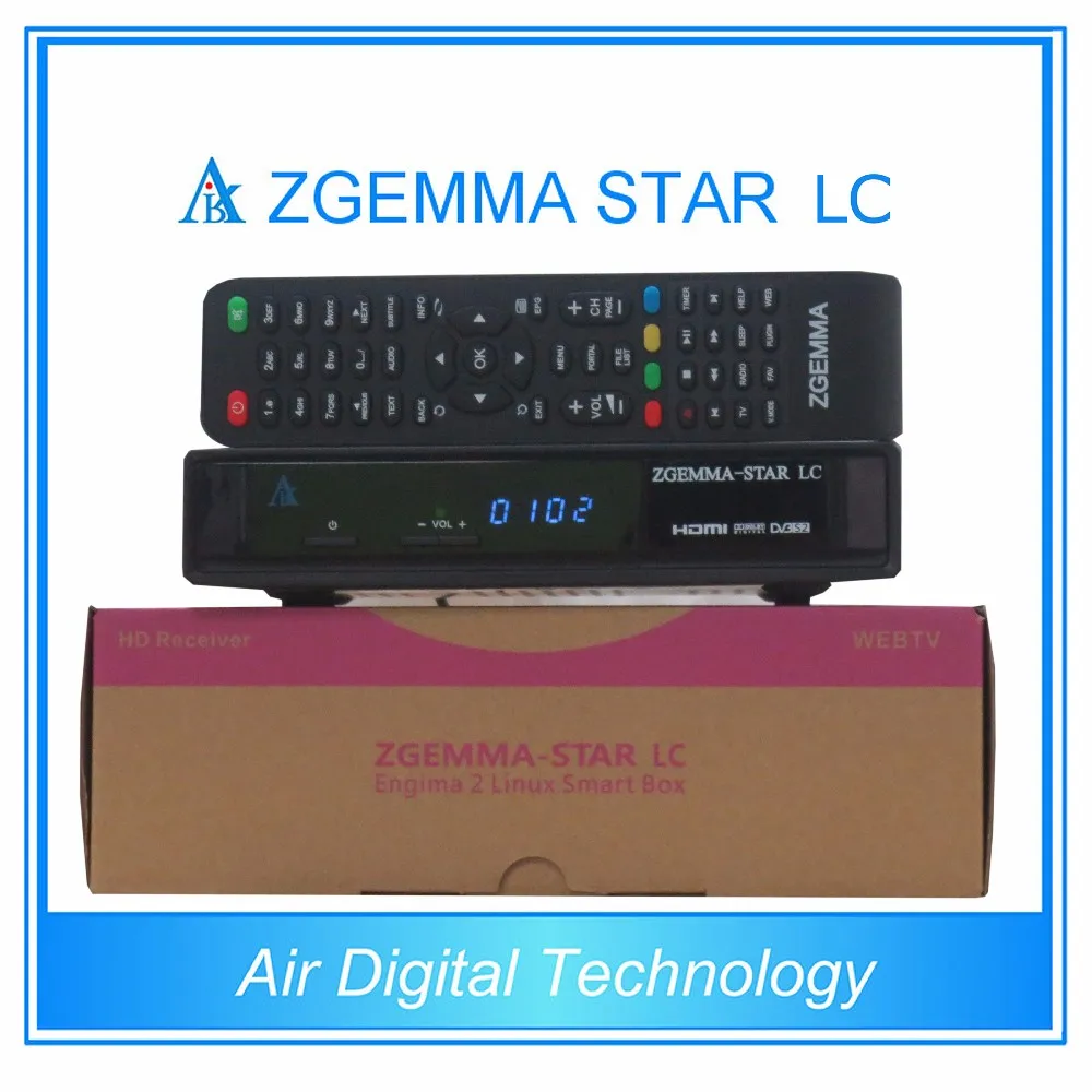 Zgemma STAR LC Satellite TV Receiver Enigma2 Linux OS DVB-C One Tuner With Full Channels Softwares