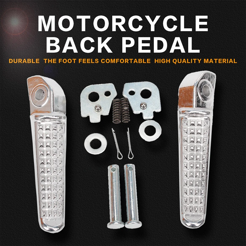 Rear Footrests Foot Peg Rests For Honda CB400 1992-2010 CBR400 NC23 NC29 VTEC VTEC400 CBR400RR MC23 MC29 Motorcycle Accessories