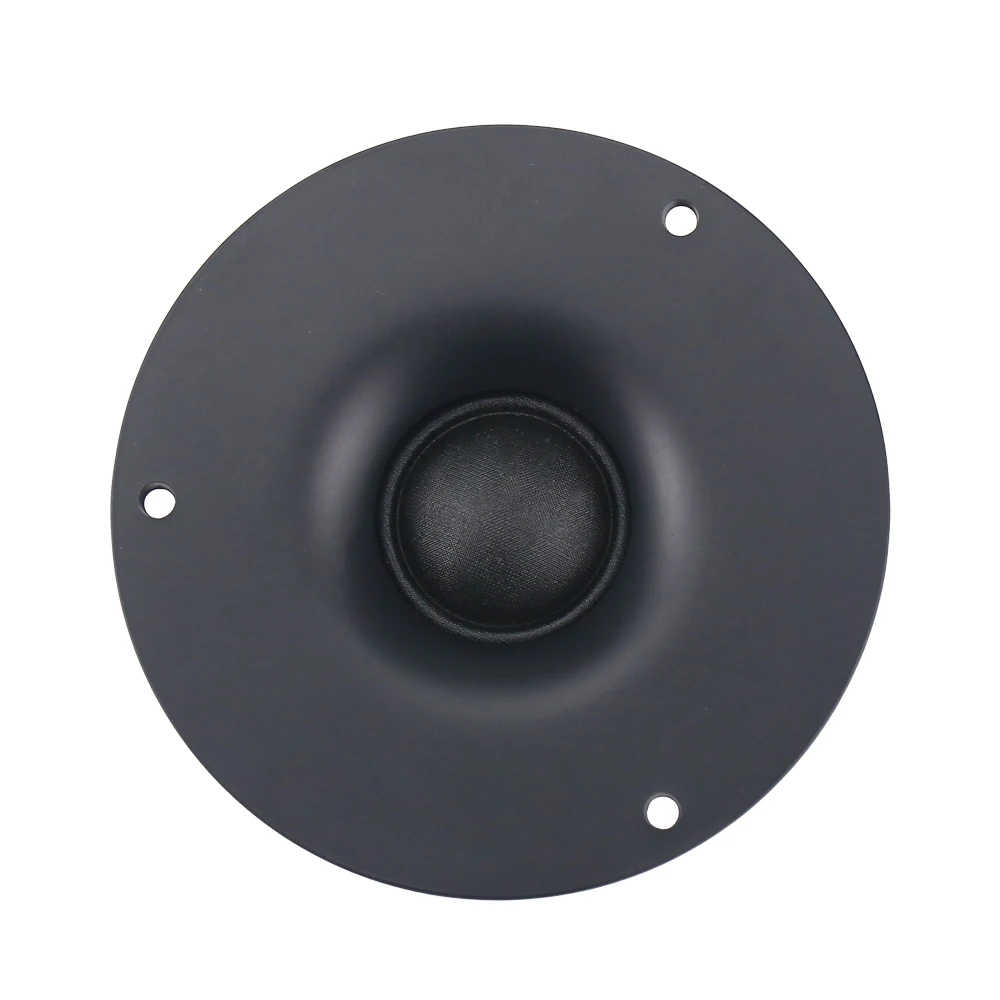 GHXAMP 3.5 Inch 95mm Tweeter Treble Speaker Unit 4Ohm 25W Portable Loudspeaker Home Theater Silk Film 25Core 1.2KHz-30KHz 1PC