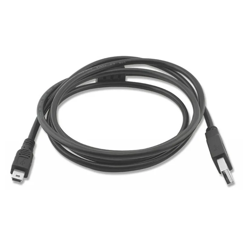 

1PC USB 2.0 A Male Plug to Mini 5 Pin Plug Data Cable Cord 0.3m 0.5m 1.5M/5FT 3M/10FT Black