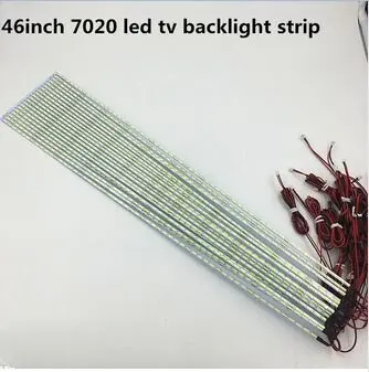 

50 parts / los 46 inch led backlight led strip from aluminiumplatte border strips for lcd tv backlight 520mm