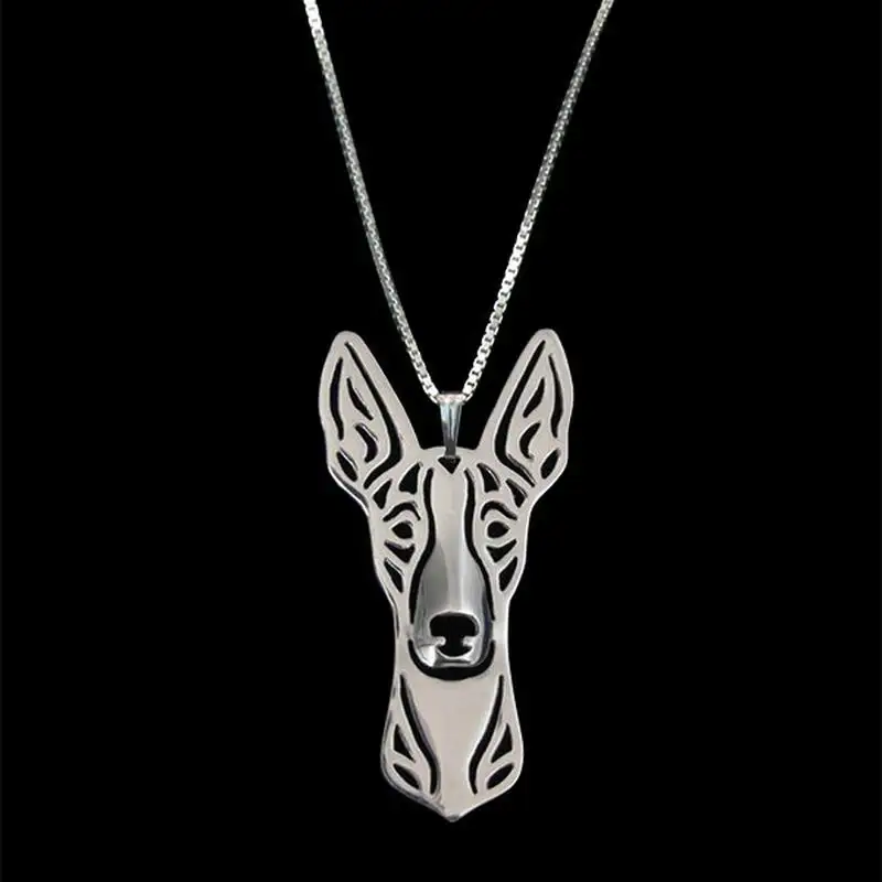 Women's Alloy Ibizan Hound Dog Necklaces