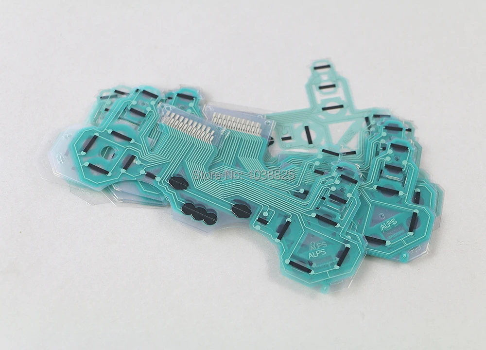 10 قطعة/الوحدة تحكم موصل فيلم إجراء فيلم لوحة المفاتيح الكابلات المرنة ل PS3 Controller-SA1Q194A