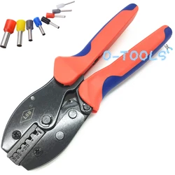 Multi crimping range 30-10AWG cable end sleeve cirmping tools crimping pliers for wire-end ferrules 0.25-6mm2 LY-256GF