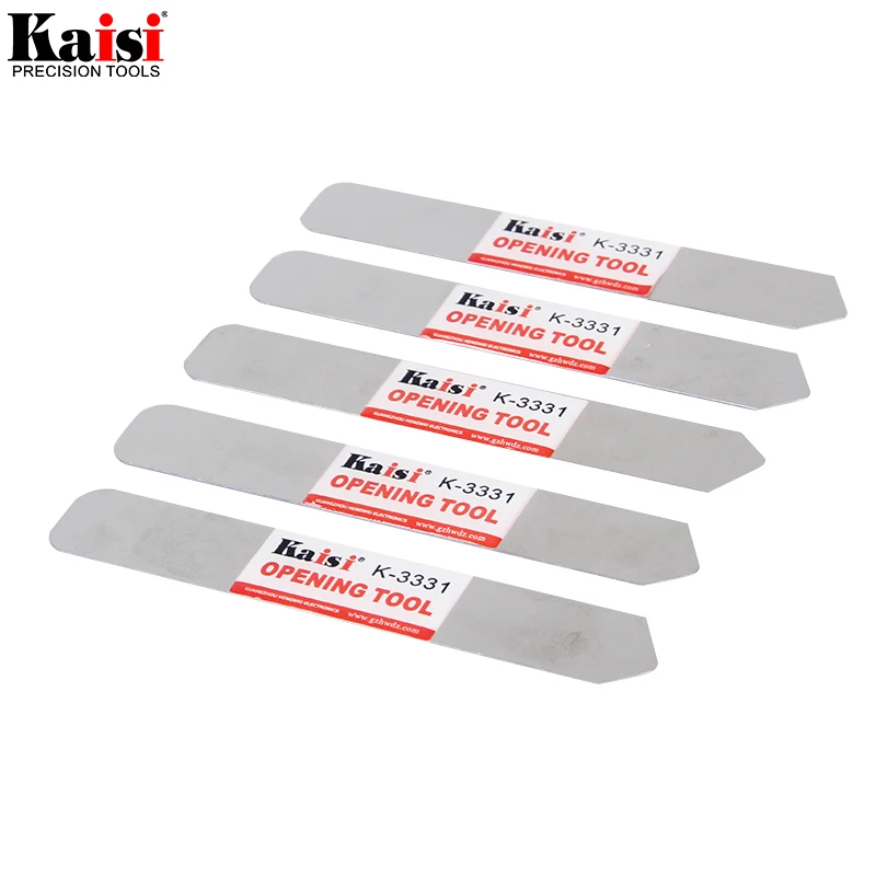 

Kaisi Stainless Steel Blade Soft Thin Pry Spudger Cell Phone Tablet Screen Battery Opening Tools for iPhone iPad Samsung Opener