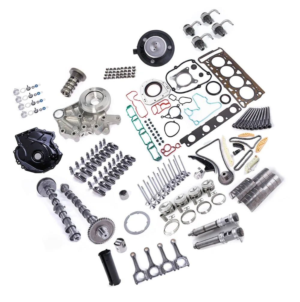 

2.0T Engine Overhaul Rebuilding Kit & Timing & Piston Assembly Fit For VW Beetle Golf Jetta Tiguan Audi A3 CBFA/CCTA/CCZA