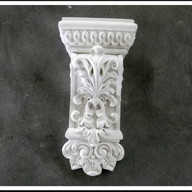 European style polyurethane Mantel corbel Ornament PU entrance decor corridor portal decorating Components Wall Moulding