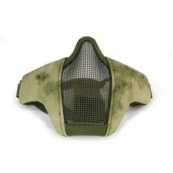 Máscara de alambre de acero PPT Tactical para hombre, máscara de Paintball para caza, HS9-0068