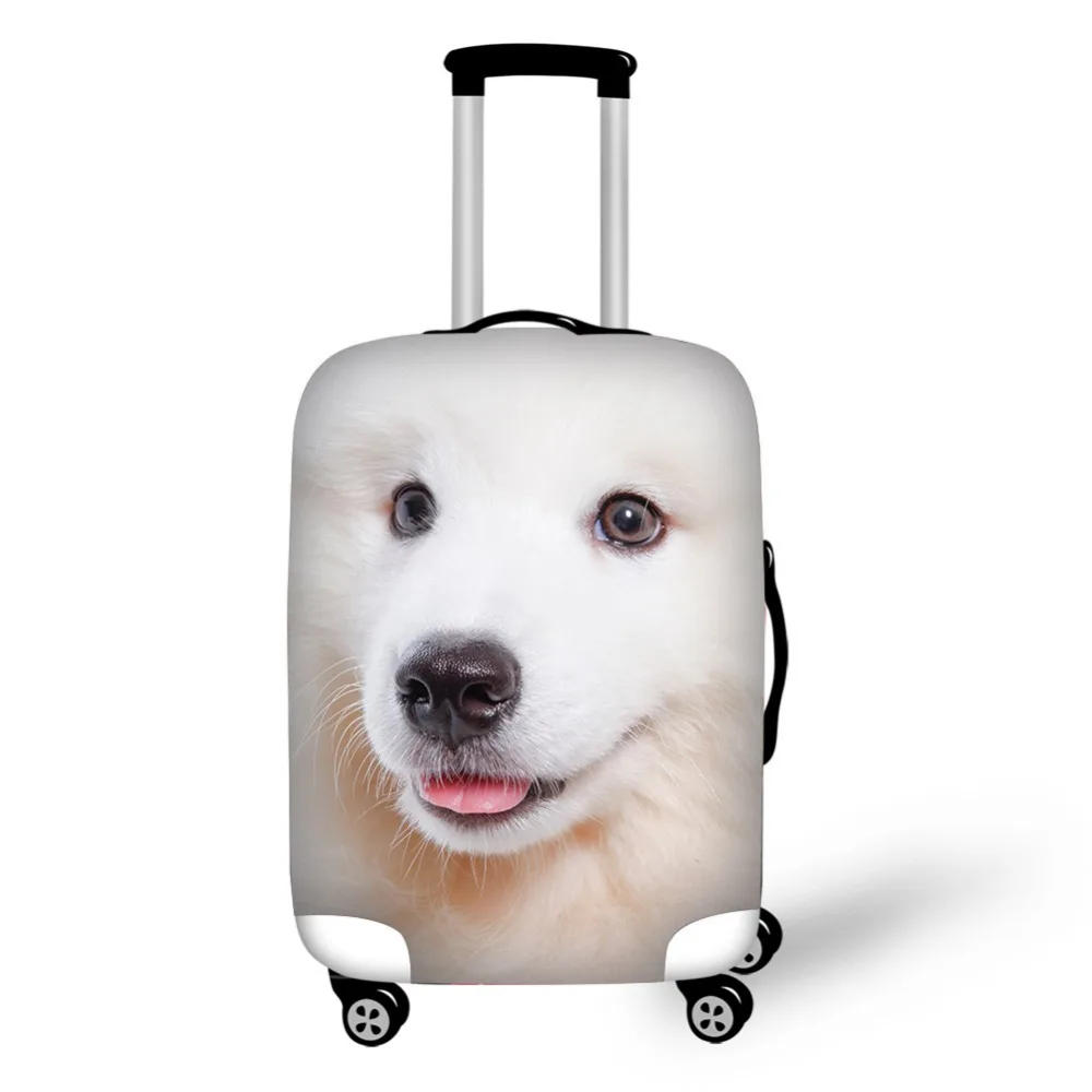 Hot Fashion Travel Dog print Luggage Cover Protective Suitcase cover Trolley case Travel Luggage Dust cover for 18 to 30inch