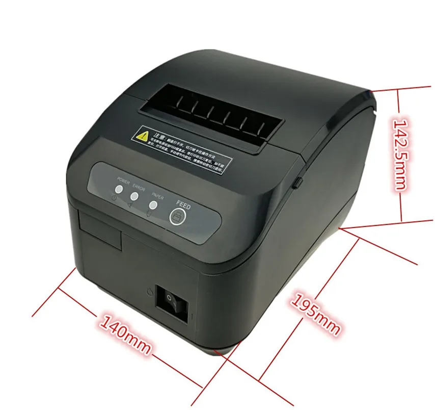 Wholesale High Quality Pos Printers 80mm Thermal Receipt Small Ticket Barcode Print Automatic Cutting Machine