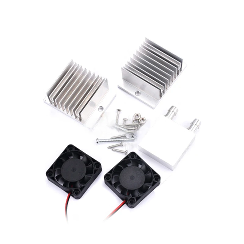 Semiconductor Refrigeration Chip Kit Diy Refrigerator Small Air Conditioning Water Cooled 12V Mini Chiller System Set