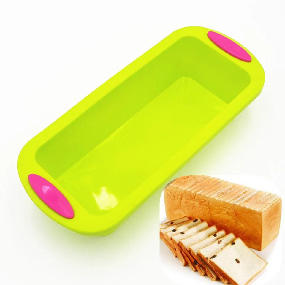FINDKING Rectangular Silicone Mold Baking Tools Candy Toast Mould Easter Bread Baking Tool DIY Kitchen Supplies Cake Bakeware 4