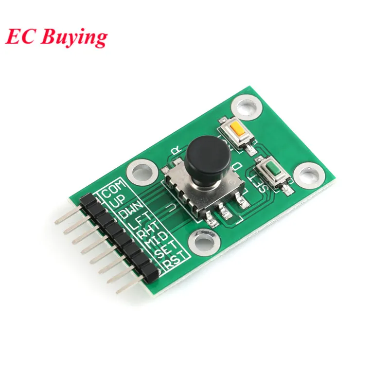 Five Direction Navigation Button Module MCU AVR Game 5D Rocker Joystick Independent Keyboard for Arduino Joystick Module