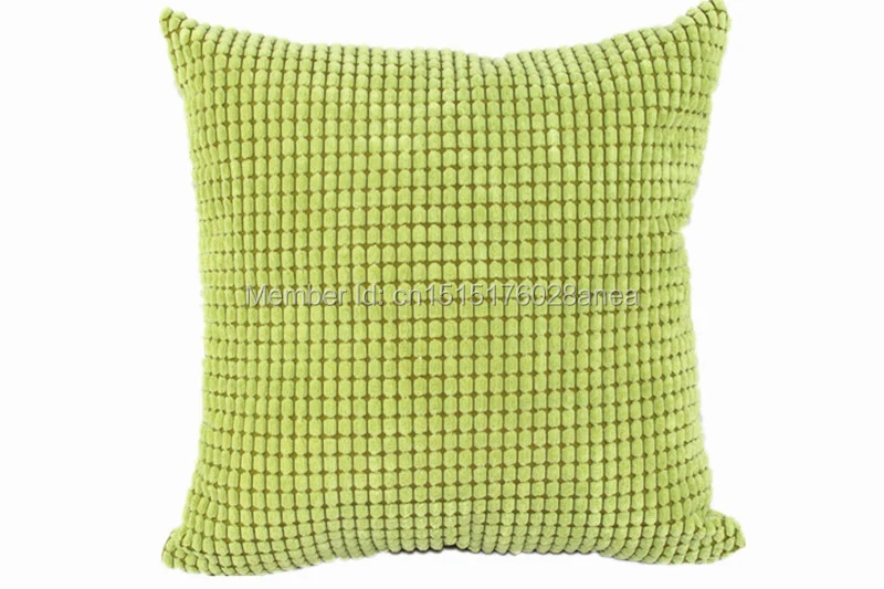 Cord Big Corn Kernel Plüsch Kissenbezug 35/45/50/60/70 cm Sofa Kissenbezug Home Bett Dekoration – Detail 15
