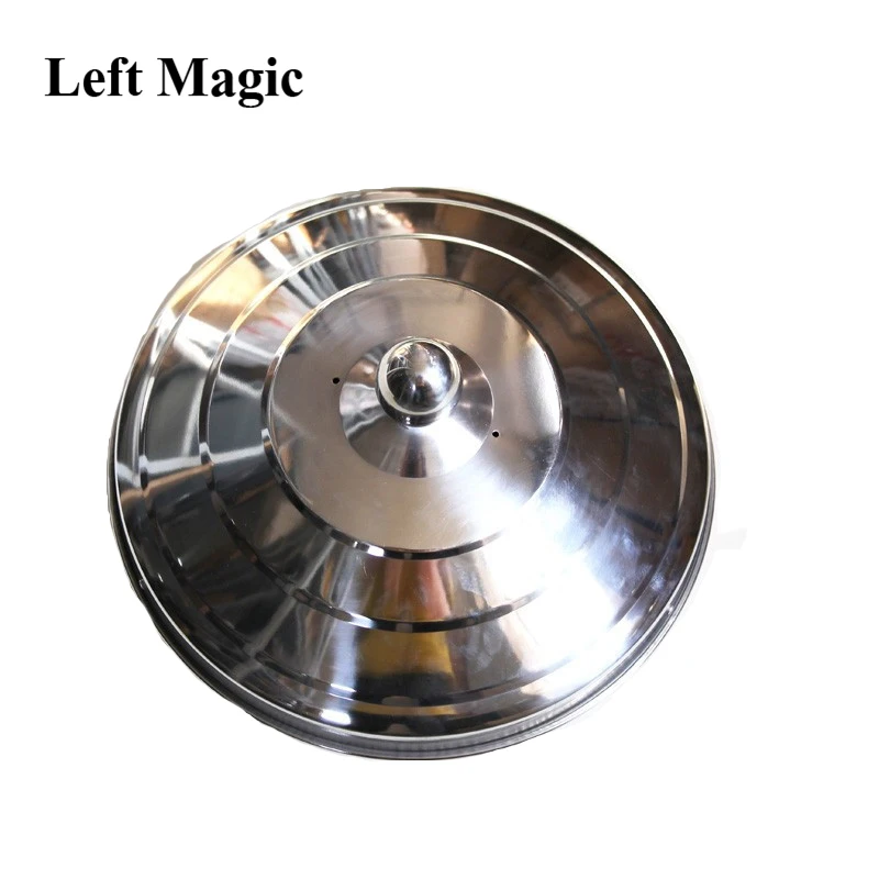 Large Dove Pan Of Collector - Silver Double Layer/Load Magic Tricks Appearing Stage Magic Props Illusions Accessories Gimmick