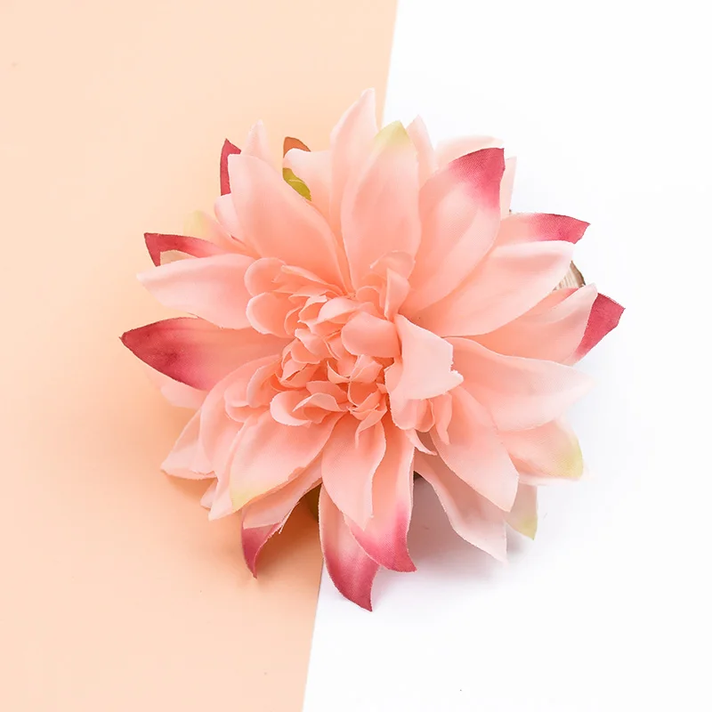 10 Stück 10CM Künstliche Pflanzen Blumen Großhandel Seiden-Gerbera Festliche Dekoration für Zuhause Hochzeit DIY Kranz Künstliche Staubblätter Brosche – Detail 12