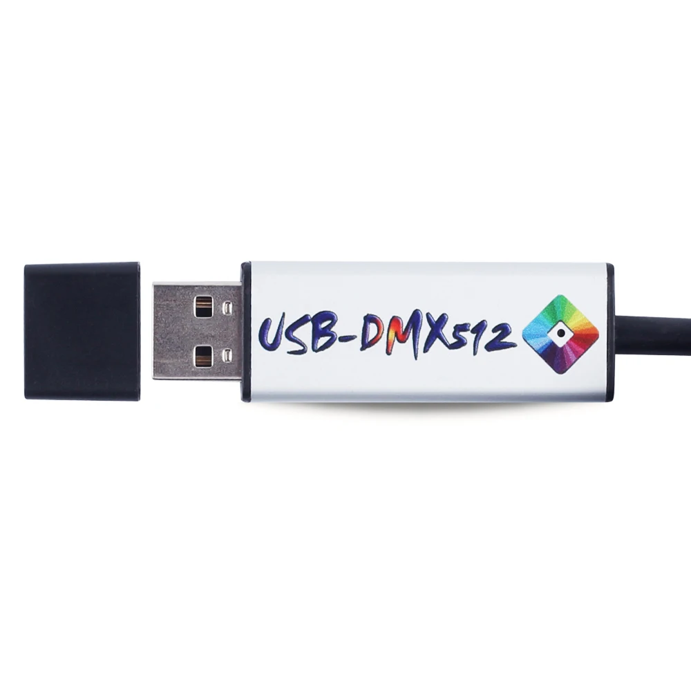 USB To DMX Interface Adapter DMX512 Studio Computer PC Stage Lighting Controller Dimmer Control Satge Effect led Lighting