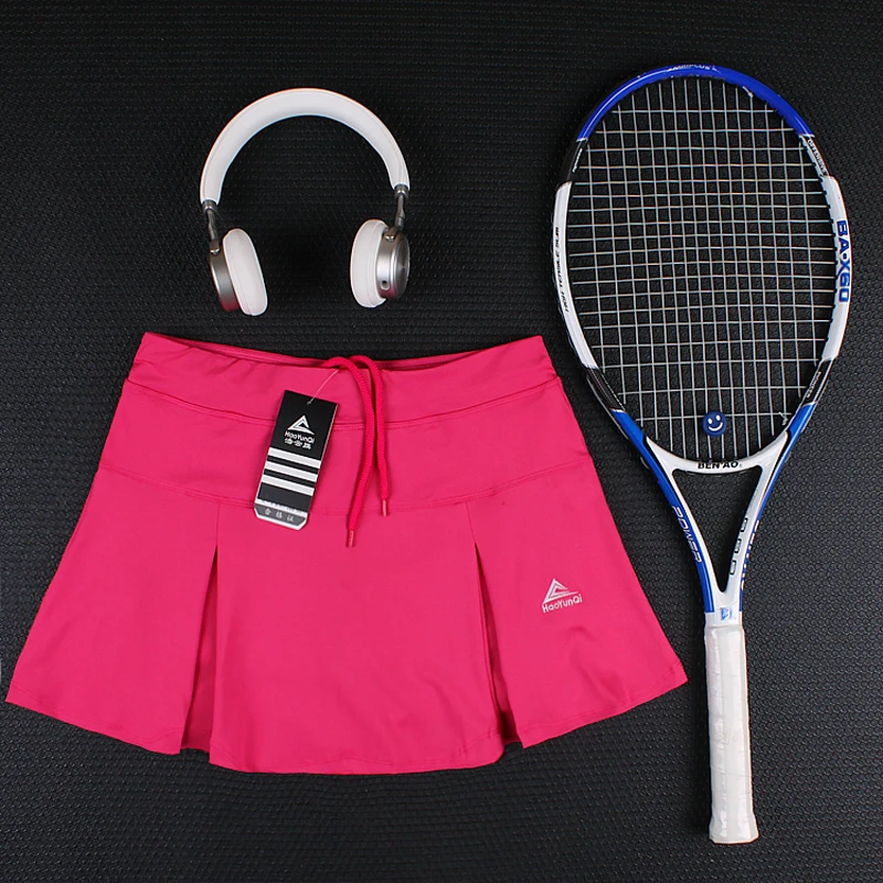 Sports Culottes Skirts Women Skort Summer Badminton Sport Skirt Tennis Skirt with Safety ShortsWorkout Clothes for Girl