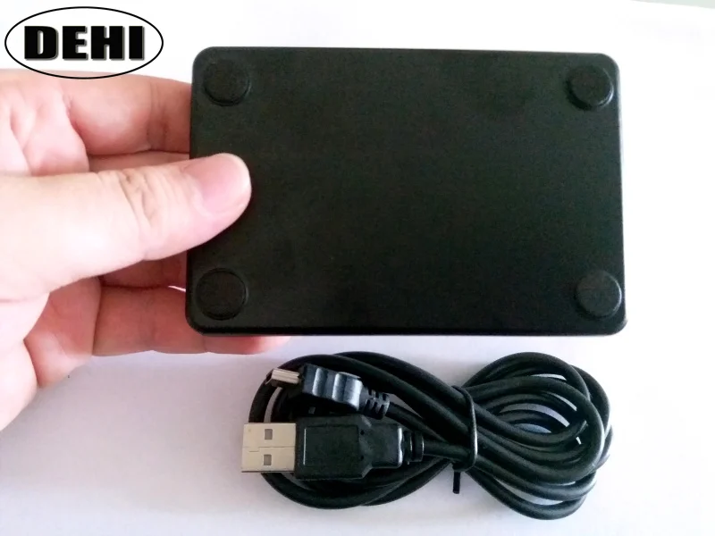 Imagem -02 - Leitores Usb Rfid de 125khz Mais 13.56mhz Sensor de Proximidade de Dupla Frequência Leitor de Cartão Inteligente sem Acionamento para Controle de Acesso