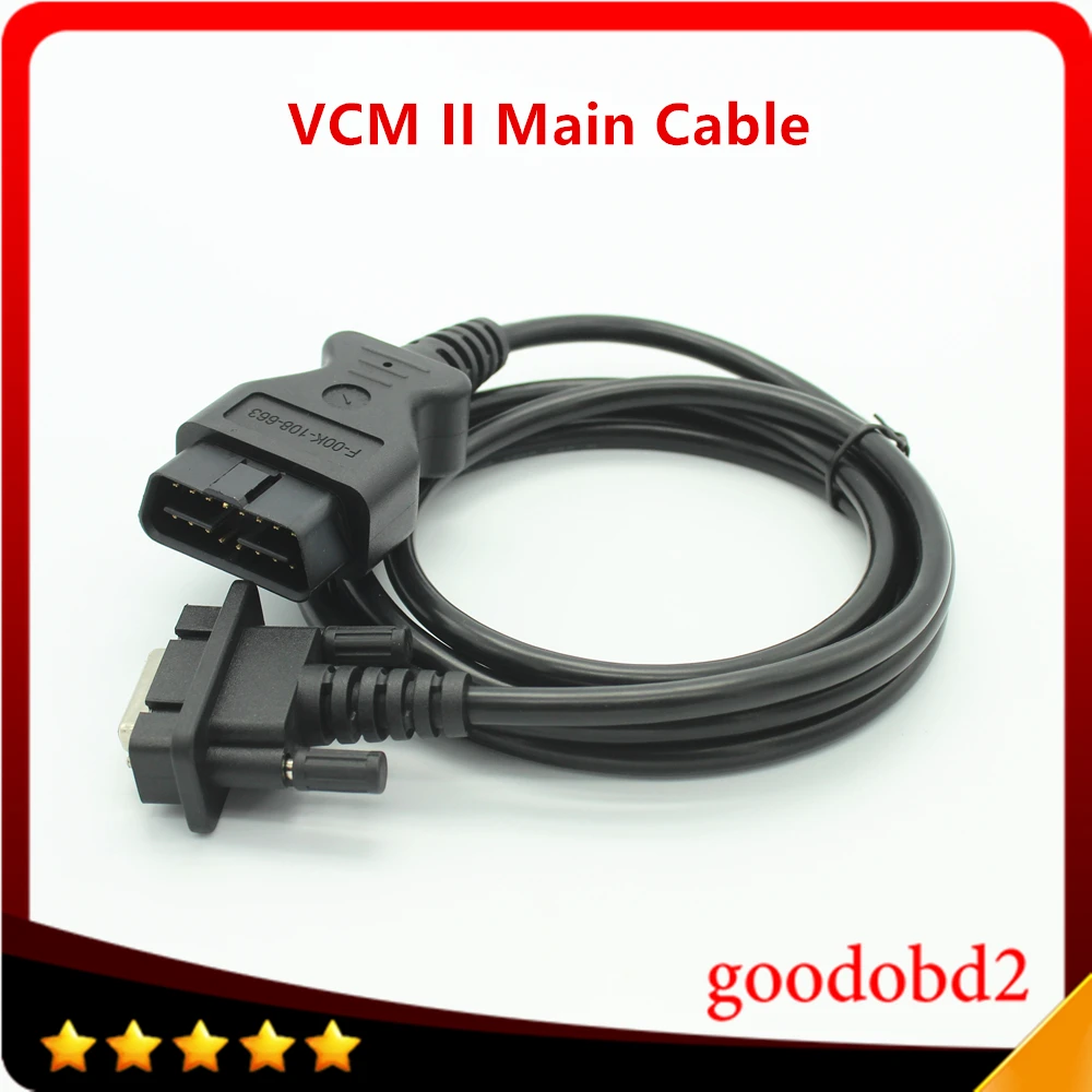 Acheheng Cables for VCM Main Cable VCM2 16pin Cable VCM 2 OBD2 Cable Diagnostic Interface Cable