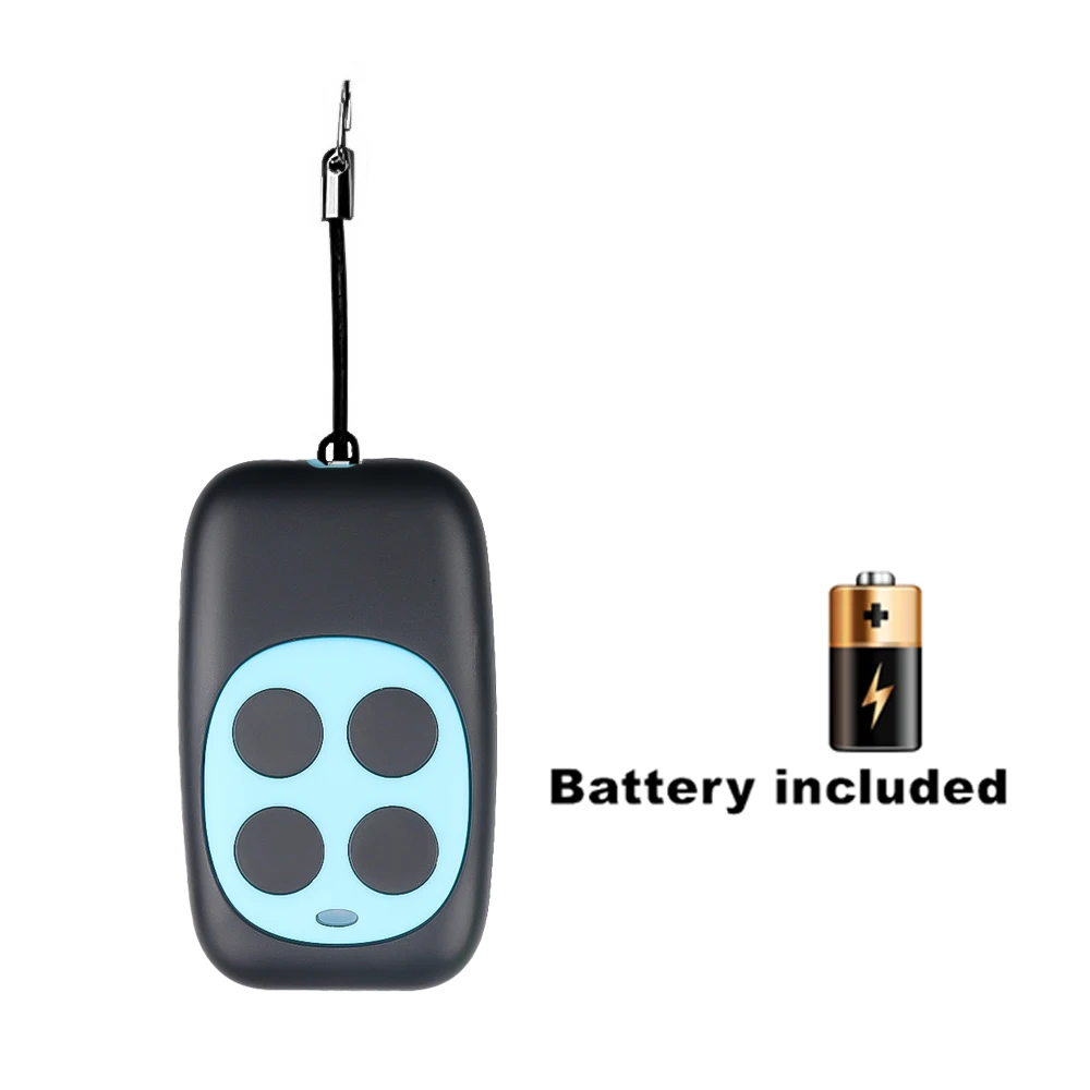 Kebidumei 433Mhz Garage Door Copy Remote Control Cloning RF Transmitter Wireless Remote Control 433.92Mhz For Gate Duplicator