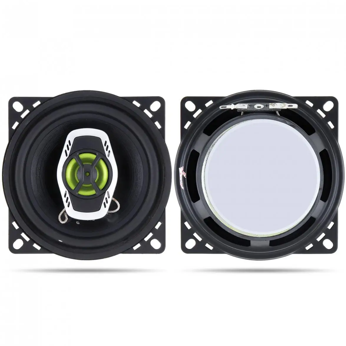2pcs 4 Inch 10cm 2 Way 400W Car Coaxial Auto Audio Music Stereo Full Range Frequency Hifi Speakers Non-destructive Installation