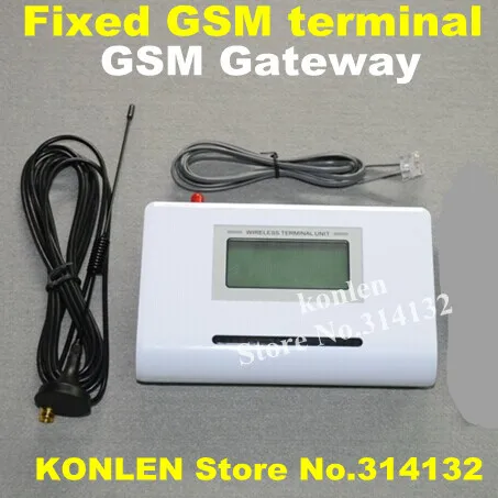 Terminal GSM Tihebeyan 900/1800 MHz – Gateway Fijo Inalámbrico Con 24h De Funcionamiento – Enchufe UE/UK