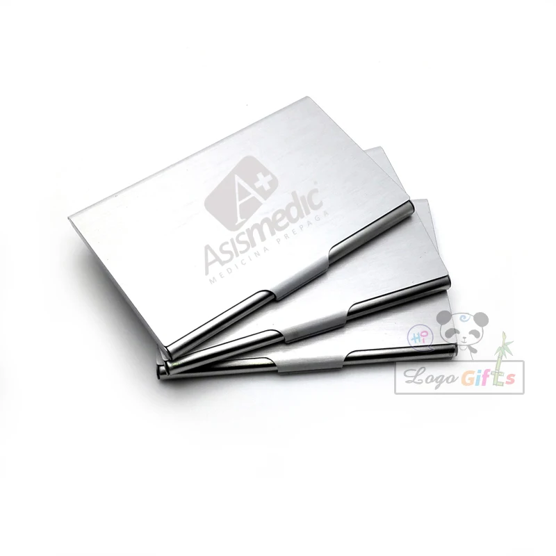 Vip Cards Holder Personalized Business Cards Case Custom With Your Company Brand and Logo Text