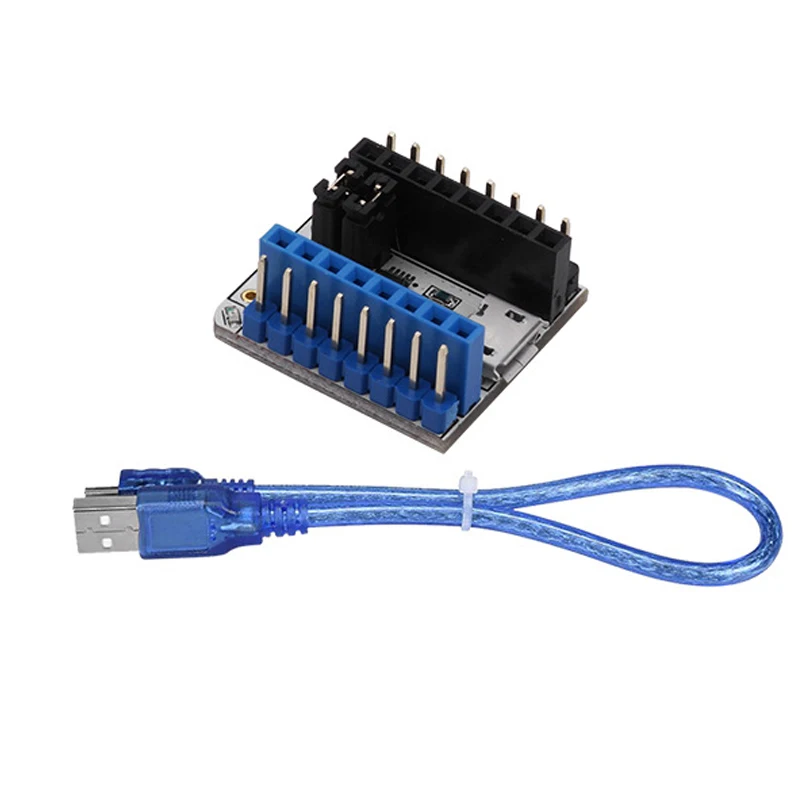 

3d printer parts TMC2208 Tester With Stackable Headers For Testing/Flashing Parameter Modes Of TMC2208 On USB To Serial Adapter