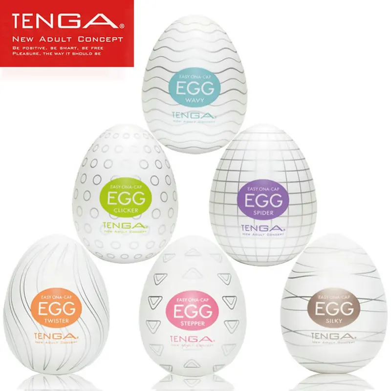 Original TENGA Egg Male Masturbator Sex Pocket Realistic Vagina Japan Silicone Masturbation With Lubricant Sex Toys For Men