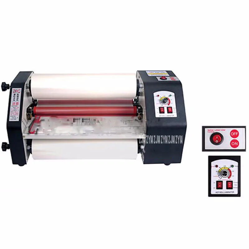 

FM-330 paper laminating machine,students card,worker card,office file laminator.100% Guranteed photo laminator