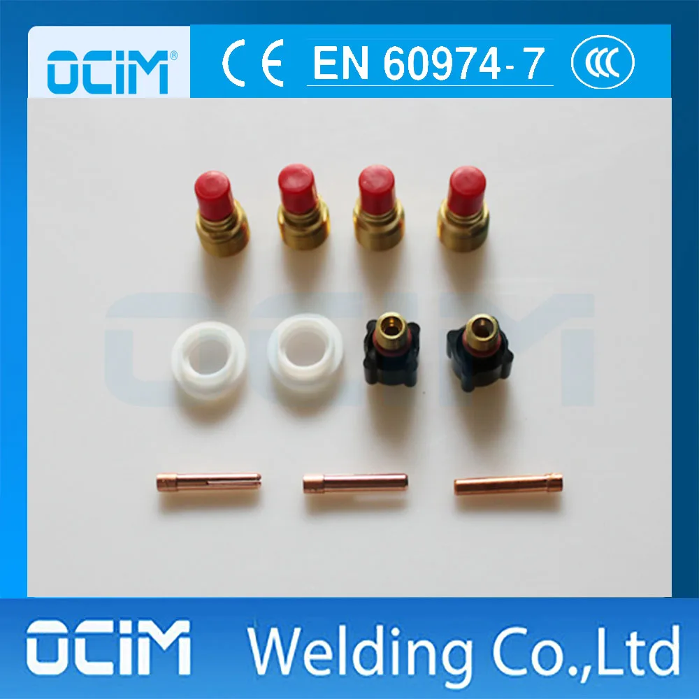 

12PCS TIG Torch Consumables Kit For Tig Torch SR WP9 WP20 WP25