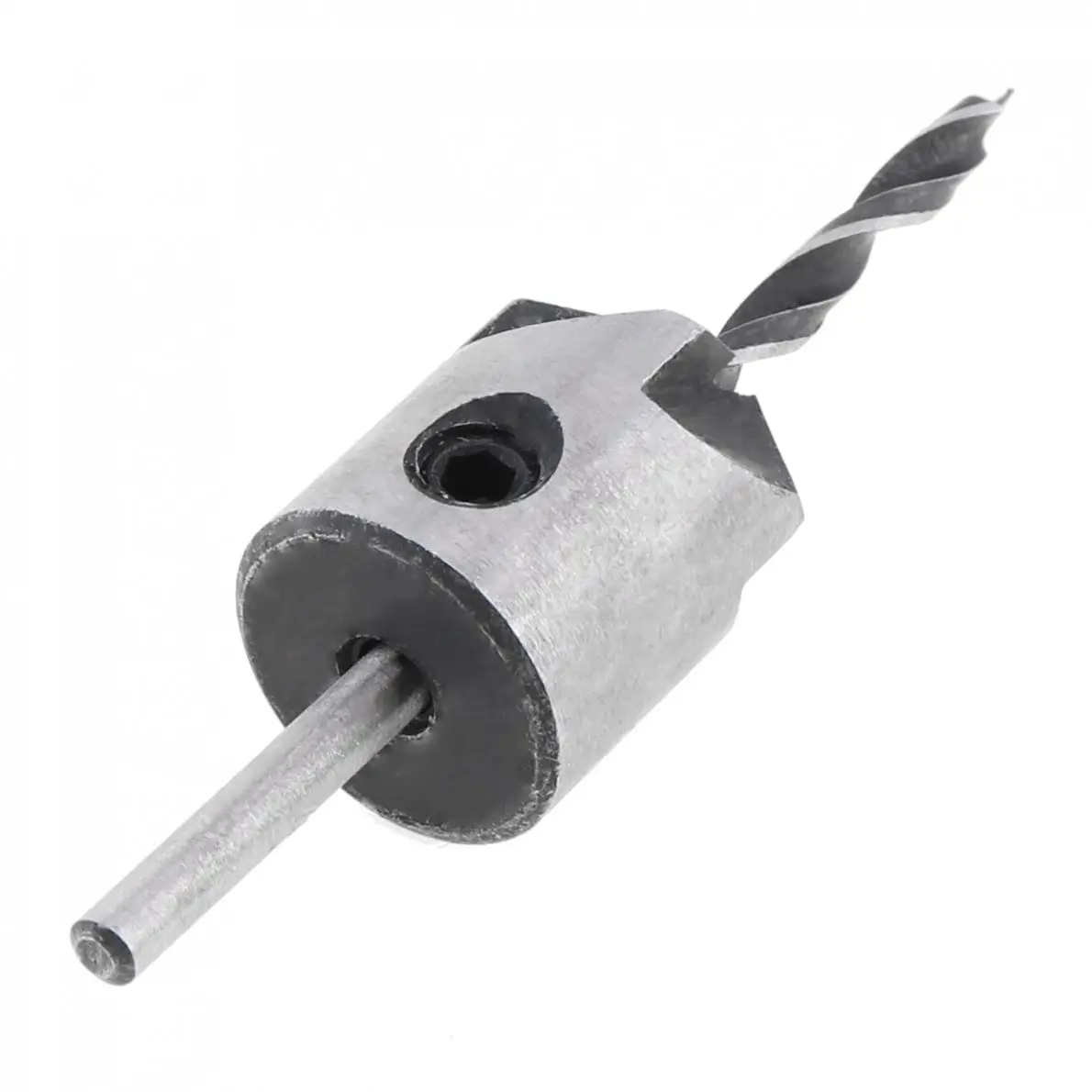 مثقاب فولاذية عالية السرعة + مفتاح ربط ، HSS pentry ، Countersink ، 3 صفيحة نجارة