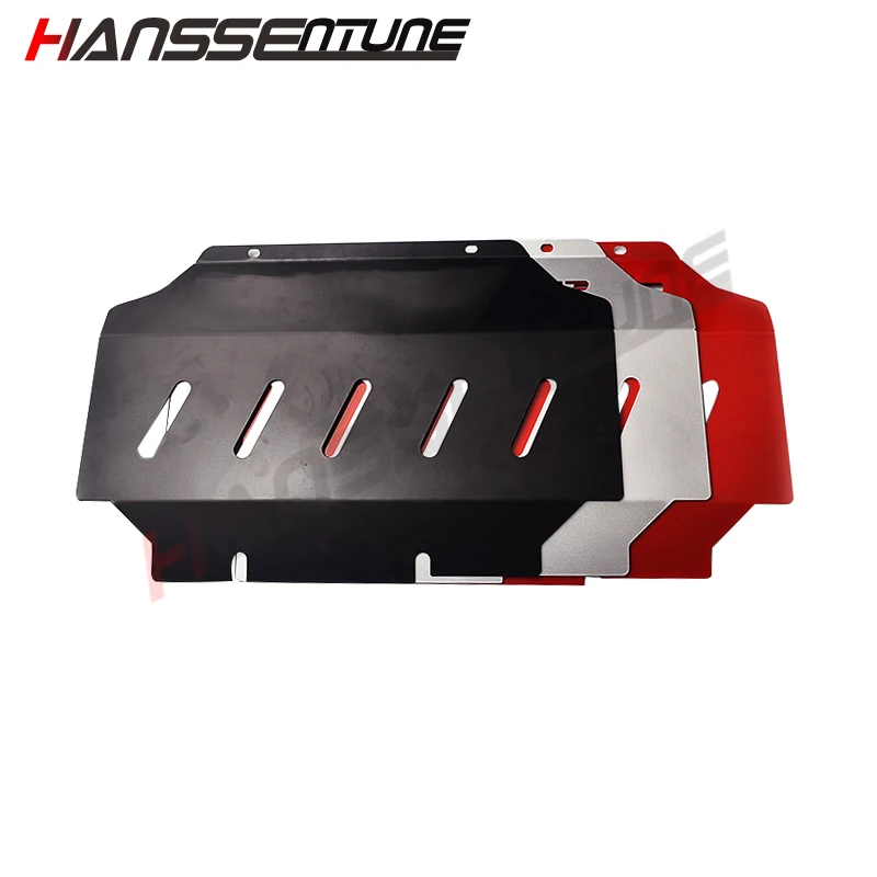 

HANSSENTUNE 4x4 Pickup Accessories Front Guard Steel Engine Protection Protect Skid Plate For Ranger T6 T7 2012+