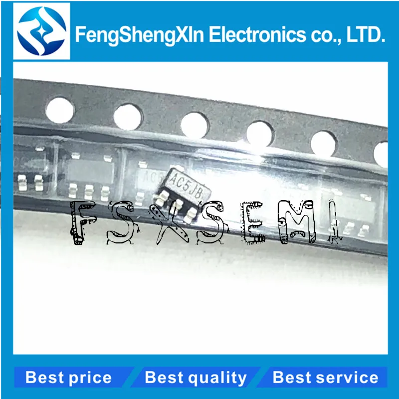 10pcs/lot  SY8008CAAC SOT23-5 SY8008 SY8008C AC Step-down IC chip