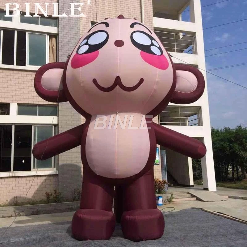 Hot sale advertising giant inflatable monkey model cartoon animals characters for sale