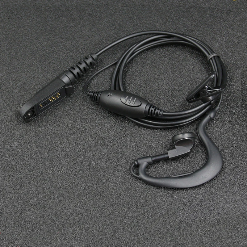 Oliver PTT with VOX function earhook headphone For Motorola GP328Plus GP338Plus GP344 GP388 GL2000 EX500etc walkie talkie