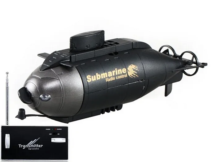 777-216 Mini Remote Control RC Racing Submarine Boat Toys with 40MHz Transmitter Six-channel Mini RC Submarine Children toy