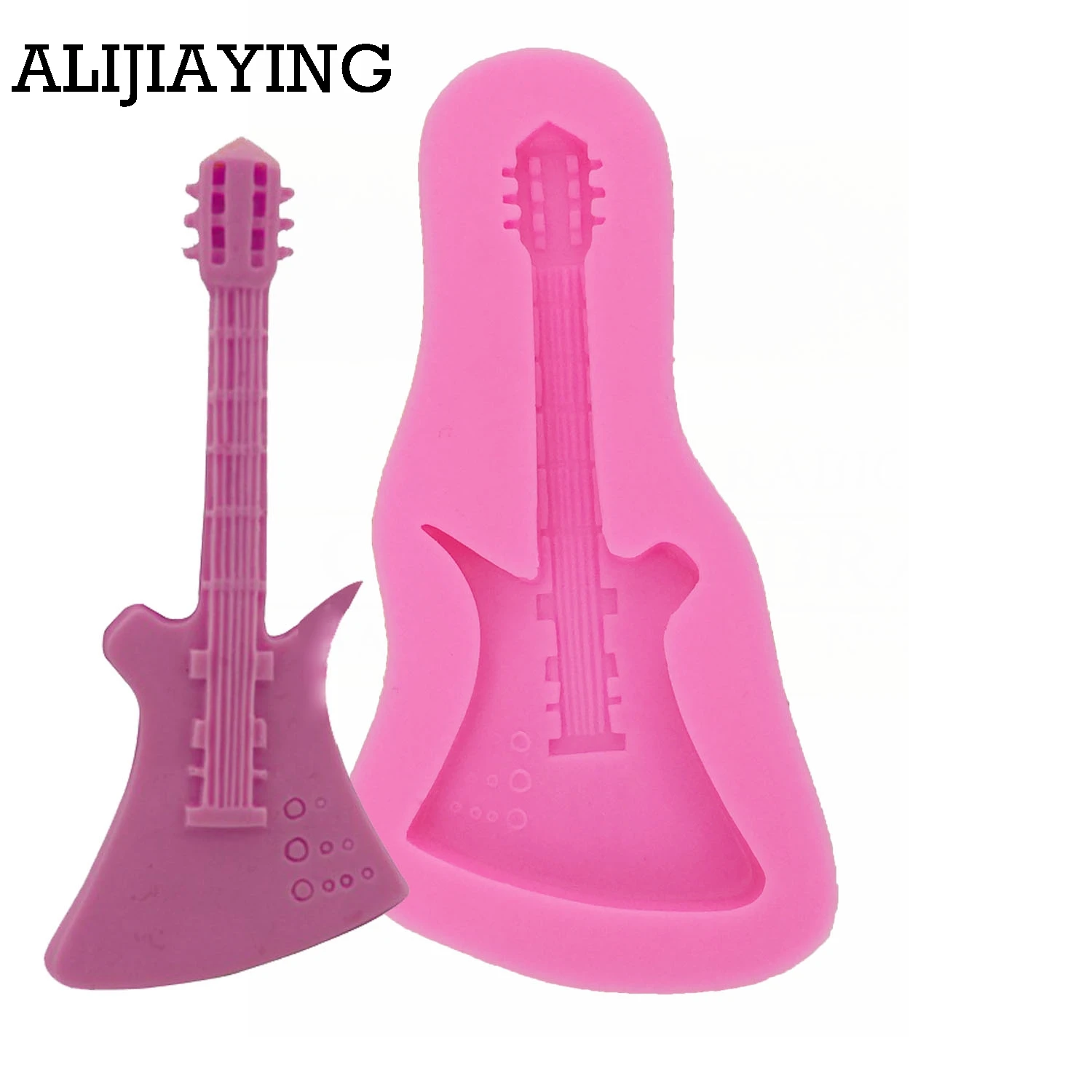 M0210 FDA High Quality Kinds of Musical Instruments Cello cake mold silicone kitchen accessories decorations