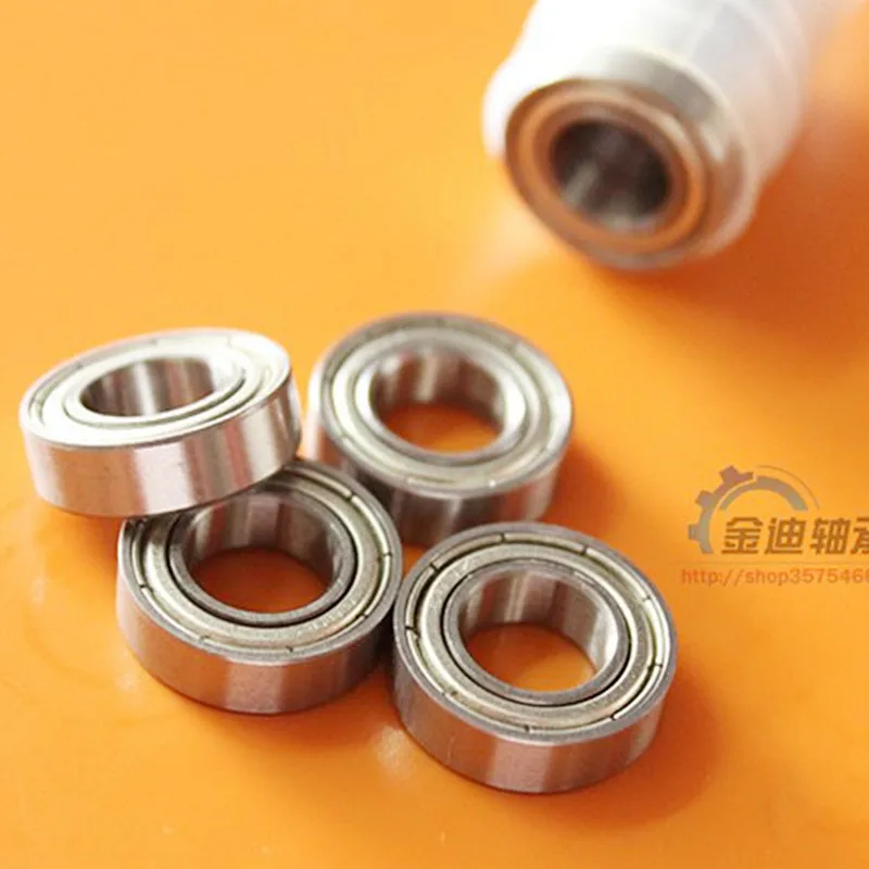 [F689ZZ-P0]10pcs/lot chrome steel flange bushing deep groove ball bearing inner 9MM hole F689zz F689-zz F689 9*17*5mm