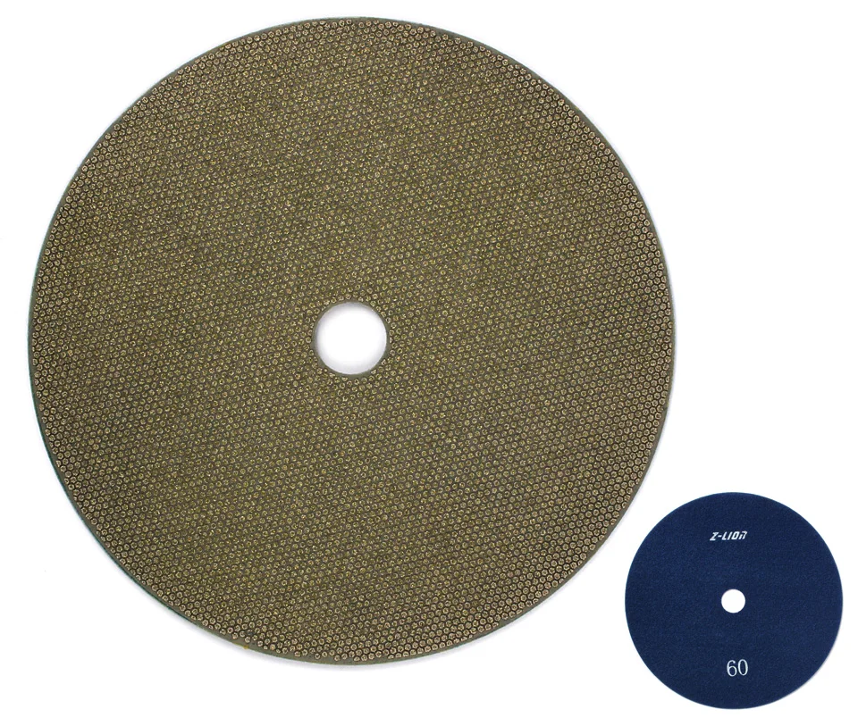 Z-LION 7\" 180mm Diamond Grinding Wheel Electroplated Polishing Pads Flexible Glass Tile Granite Stone Polishing Diamond Tool