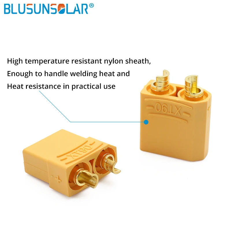 

Высококачественные штекерные разъемы 100 пар/упак. XT90, штекер и гнездо для литий-полимерных аккумуляторов RC, разъем RC коннектор аккумулятора